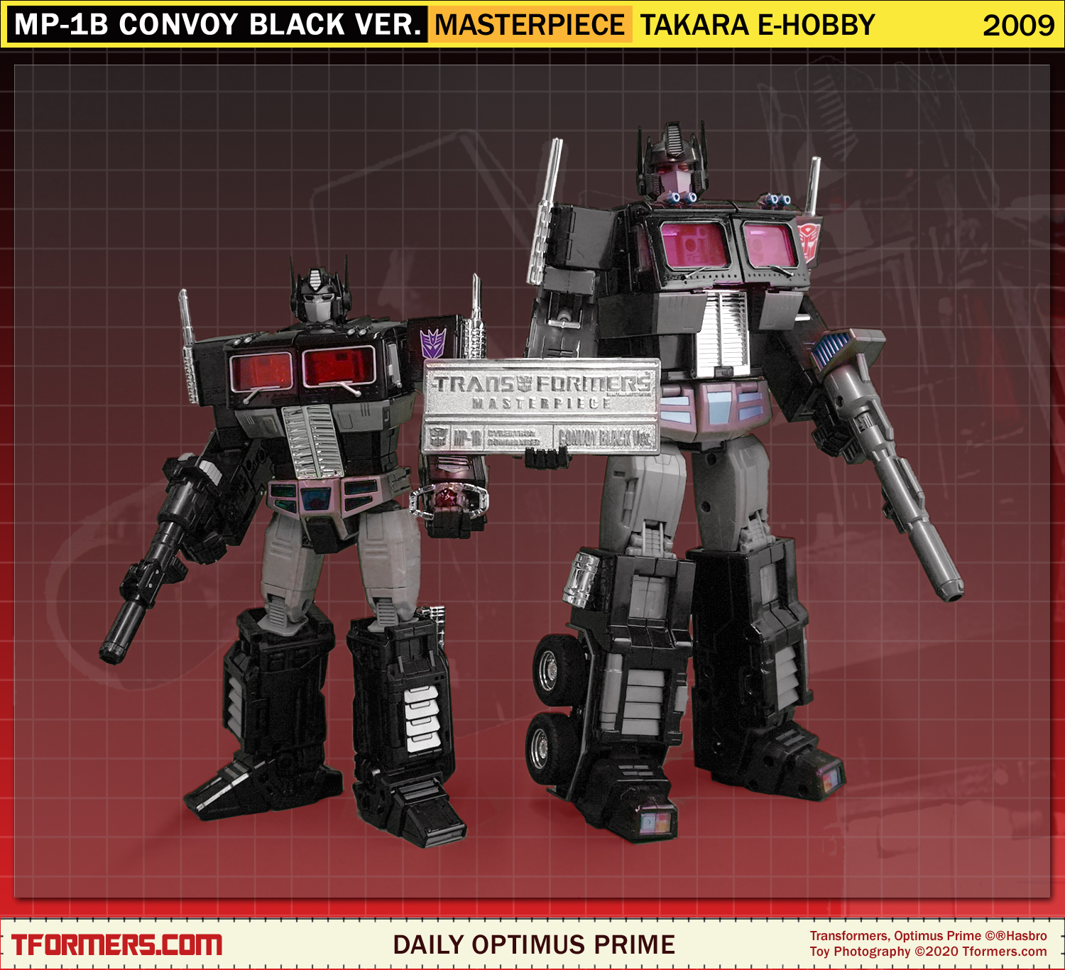 Daily Prime - Masterpiece MP-1B Convoy Black Version
